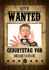 Wanted - Geburtstag