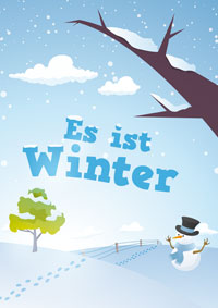 Es ist Winter