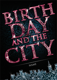 Birthday and the City (rosa)