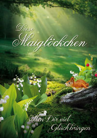 Maiglöckchen und Eichhörnchen