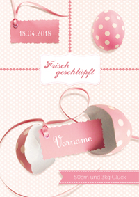 Baby frisch geschlüpft