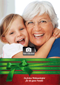 Frohe Weihnachten mit Ihrem Text und Foto
