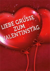 Liebe Grüße zum Valentinstag