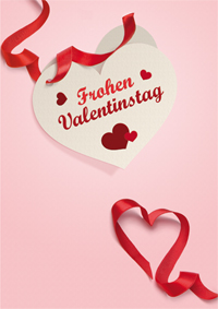 Herzliche Grüße zum Valentinstag