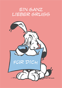 Ein lieber Gruß mit Idefix