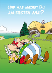 Asterix und Obelix am ersten Mai