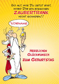 Ein Zaubertrank zum Geburtstag