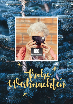 Frohe Weihnachten und ein gutes neues Jahr