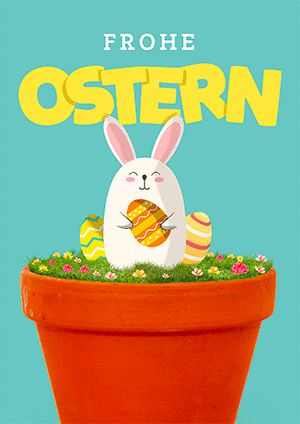 Witziger Osterhase